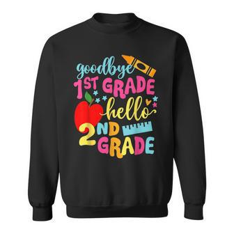 Goodbye 1St Grade Class Of 2023 Graduate Hello 2Nd Grade  Sweatshirt