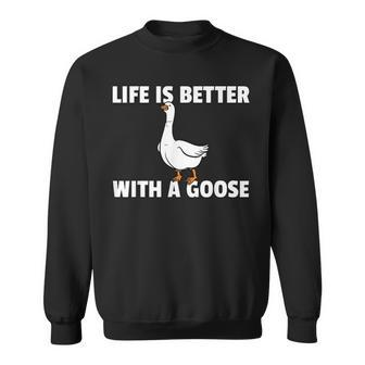 Goose Geese Gift For Goose Farmer Sweatshirt | Mazezy AU