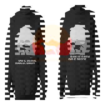 Grand Bleu De Gascogne Cute Silhouette Sweatshirt | Mazezy