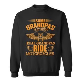Grandad Motorbike | Vintage Biker Classic Motorcycle Sweatshirt | Mazezy