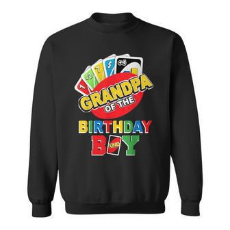 Grandpa Of The Birthday Boy Uno Daddy Papa 1St Bday Sweatshirt
