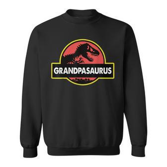 Grandpa Grandpasaurus Grandfather Funny Gift Sweatshirt | Mazezy
