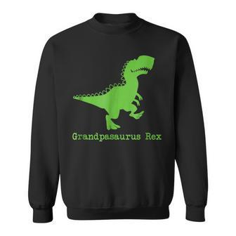 Grandpas Grandpasaurus Rex Funny Dinosaur Sweatshirt | Mazezy
