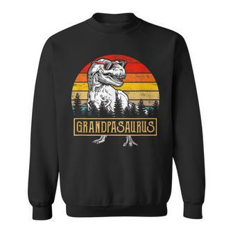 Grandpasaurus Dinosaur Rex Father Day For Dad Gift Gift For Mens Sweatshirt | Mazezy