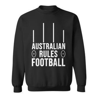 Great Aussie Sport Australian Rules Football Lovers Sweatshirt | Mazezy