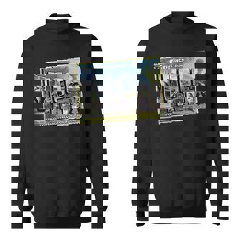 Greetings From Yucca Flats Sweatshirt | Mazezy