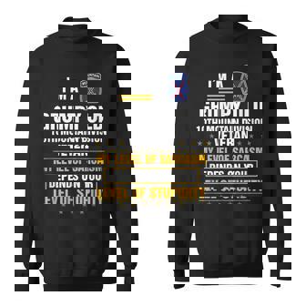 Grumpy Old 10Th Mountain Division Veteran Veterans Day Sweatshirt | Mazezy