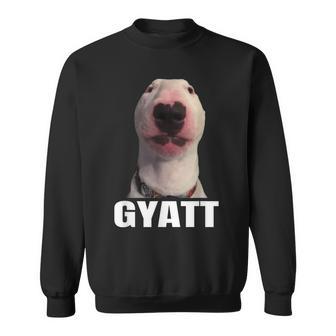 Gyatt Meme Damn Trend Reaction Cringe Gyatt Sweatshirt - Seseable