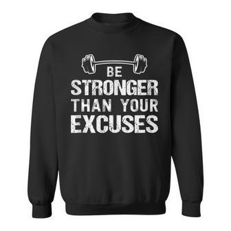 Gym Motivational Quote Bodybuilding Weightlifting Exercise Sweatshirt | Mazezy