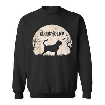 Halloween Horror Bloodhound Halloween Sweatshirt | Mazezy
