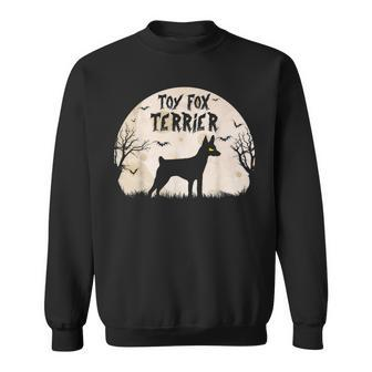 Halloween Horror Toy Fox Terrier Sweatshirt | Mazezy