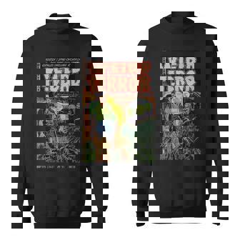 Halloween Horror Vintage Monster Comic Book Retro Scary Halloween Funny Gifts Sweatshirt | Mazezy