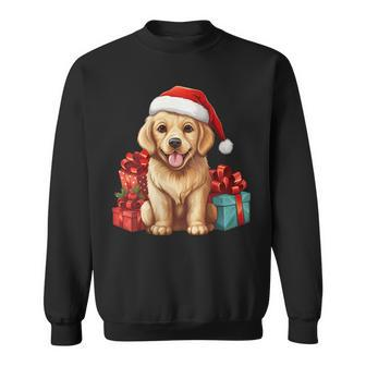 Hamiltonstovare Christmas Cute Dog Puppy Lovers Sweatshirt | Mazezy