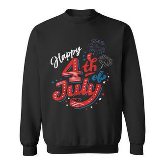 Happy 4Th Of July Cool Independence Day Patriotic American Sweatshirt - Monsterry