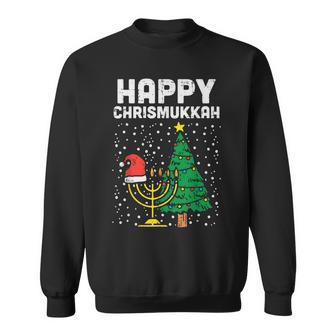 Happy Christmukkah Jewish Christmas Hanukkah Chanukah Sweatshirt | Mazezy DE