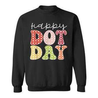 Happy Dot Day 2023 Colorful Pastel International Dot Day Sweatshirt | Mazezy