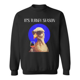 Happy Holidays Thanksgiving Turkey Sweatshirt | Mazezy