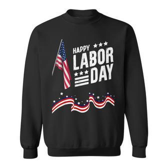 Happy Labor Day Graphic For American Workers Sweatshirt - Seseable