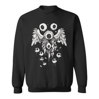 Harajuku Alt Clothing Weirdcore Grunge Punk Emo Creepy Sweatshirt - Monsterry UK