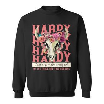 Hardy I Woke Up On The Wrong Side Of The Truck Bed Sweatshirt - Monsterry CA