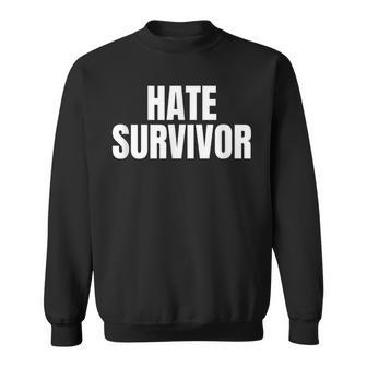 Hate Survivor For All The Dogs Rap Trap Hip Hop Music Sweatshirt - Seseable