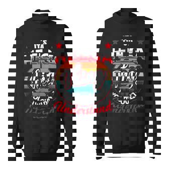 Helga Retro Name Its A Helga Thing Sweatshirt | Mazezy