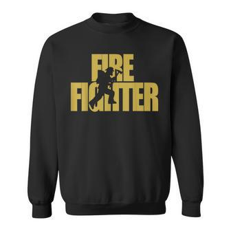 Heroic Fireman Gift Idea Proud Firefighter Pride Sweatshirt | Mazezy CA