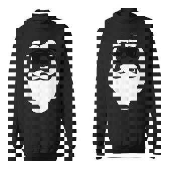 Hipster Santa Clause Funny Cool Sunglasses Santa Claus Sweatshirt | Mazezy