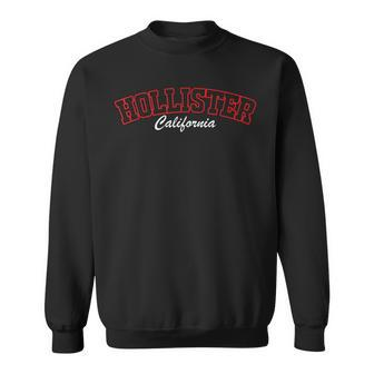 Hollister California Ca Vintage State Athletic Sports Sweatshirt - Seseable