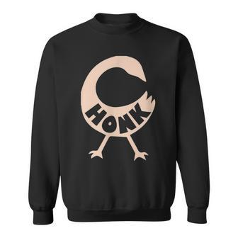 Honk Funny Goose Sweatshirt | Mazezy AU