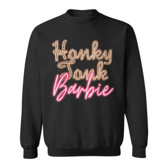 Honky Tonk Babe Lasso Western Country Cowboy Cowgirl Gift Sweatshirt | Mazezy