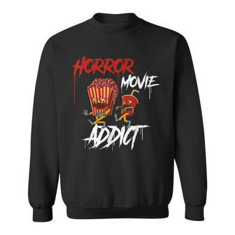Horror Movie Addict Horror Sweatshirt | Mazezy