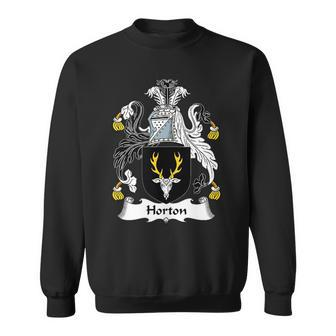 Horton Coat Of Arms Family Crest Family Crest Funny Gifts Sweatshirt | Mazezy