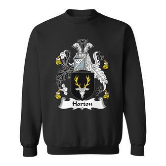 Horton Coat Of Arms Family Crest Sweatshirt | Mazezy