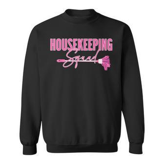 Housekeeping Appreciation Housekeeping Squad Sweatshirt - Seseable