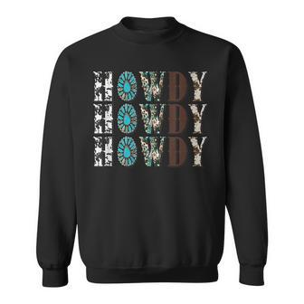 Howdy Rodeo Western Country Cowboy Cowgirl Southern Vintage Sweatshirt