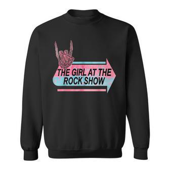 I Am The Girl At The Rock Show Classic Sweatshirt | Mazezy