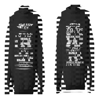 I Have Two Titles Dad & Tata Fathers Day Gift Sweatshirt | Mazezy