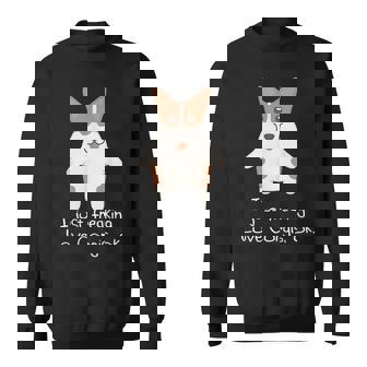 I Just Freaking Love Corgis Ok Corgi Sweatshirt | Mazezy
