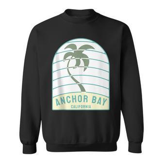 I Love Anchor Bay Beach California Palm Tree Ca Sweatshirt | Mazezy