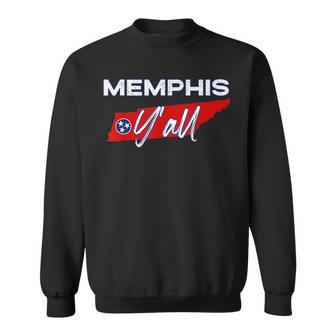 I Love Memphis Tennessee Yall Tn Volunr Pride Sweatshirt | Mazezy