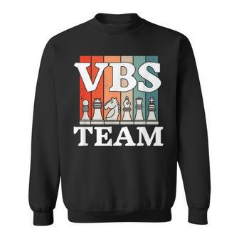 I Love Vbs 2023 Chess Game Vacation Bible School Knight Sweatshirt - Seseable