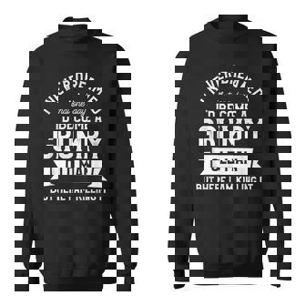 I Never Dreamed Id Be A Grumpy Old Man Funny Grandpa Father Gift For Mens Sweatshirt | Mazezy