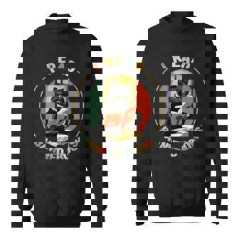 I Read Banned Book Funny Book Lover Vintage Cat Read Books Sweatshirt | Mazezy