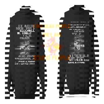 I See Dead People Well Technically Theyre Stupid People Men Sweatshirt | Mazezy