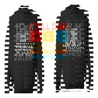 I Tell Dad Jokes Periodically But Only When Im My Element Sweatshirt | Mazezy