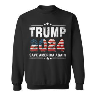 Ill Be Back Trump 2024 Vintage Donald Trump Sweatshirt - Seseable