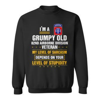Im A Grumpy Old 82Nd Airborne Division Veteran Sweatshirt | Mazezy