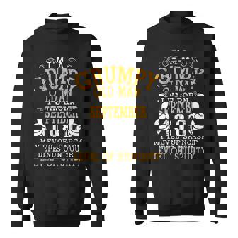 Im A Grumpy Old Man I Was Born September 1980 And 40 Years Sweatshirt | Mazezy