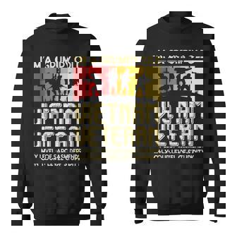Im A Grumpy Old Vietnam Veteran Vietnam Sweatshirt | Mazezy